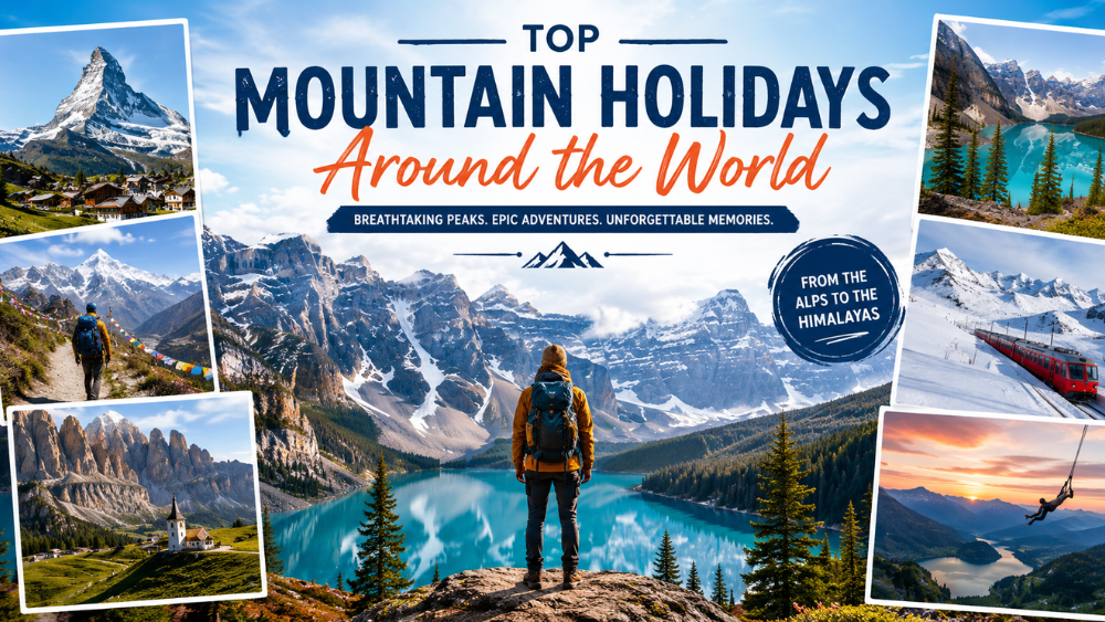 Top Mountain Holidays Around the World: Where Adventure Meets Serenity